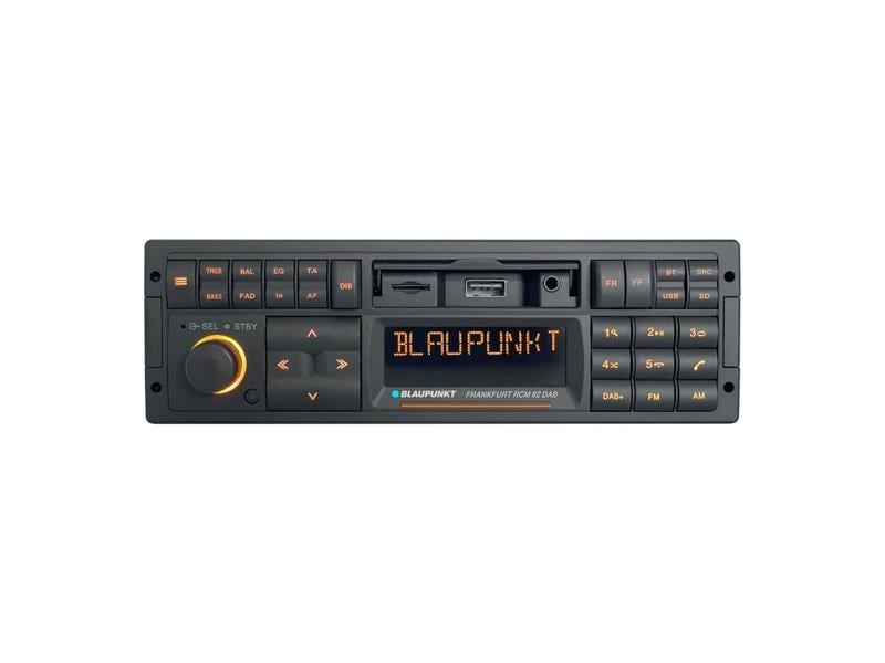Blaupunkt Autoradio Frankfurt RCM82DAB, 1 DIN Das neu aufgelegte Kult-Autoradio aus den 90ern mit modernster Technik und vielen neuen Features