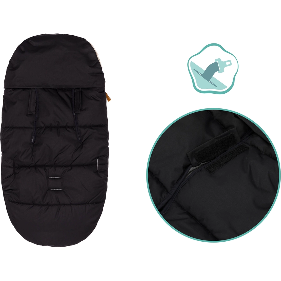 fillikid Winterfußsack Manaslu Schwarz