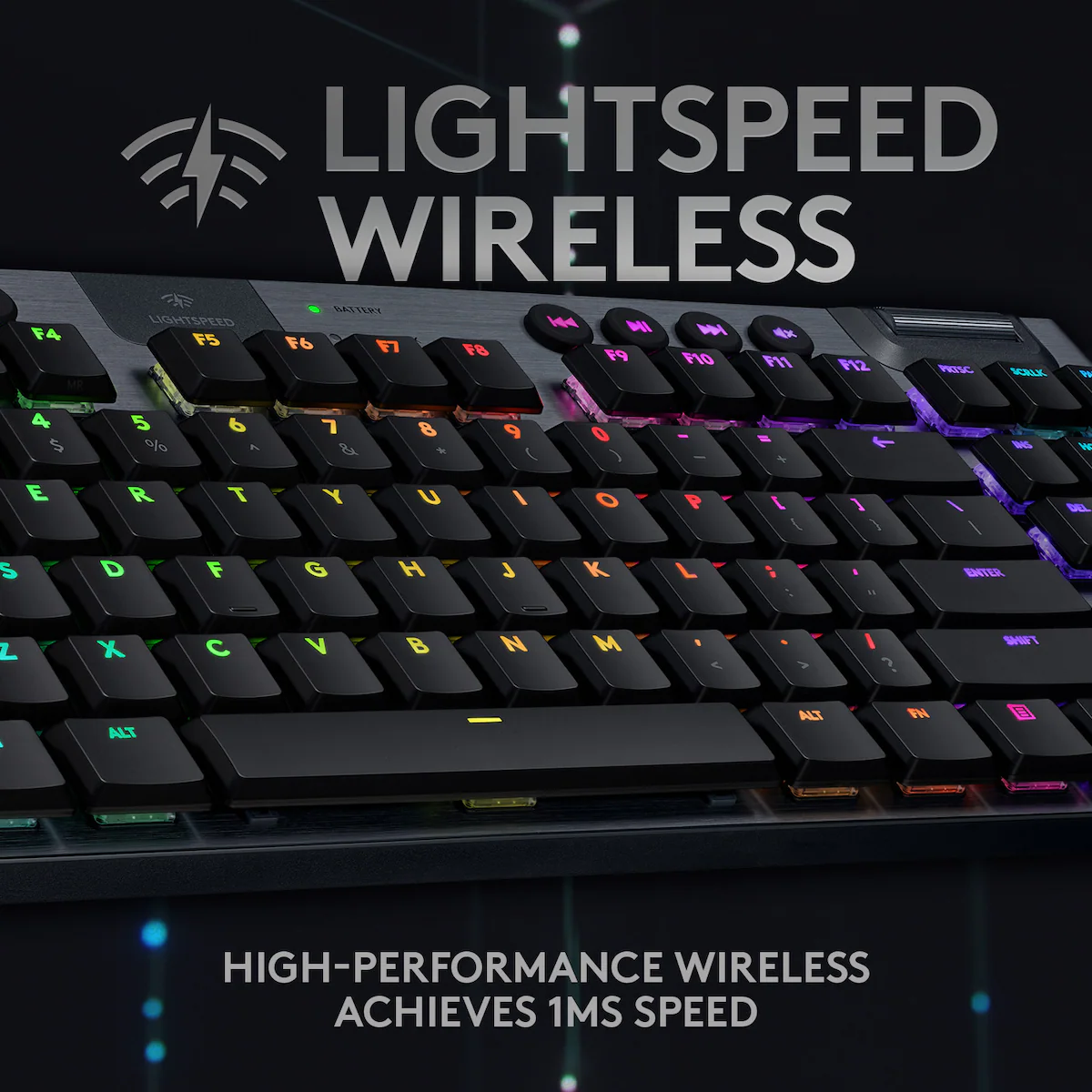 Logitech G915 Lightspeed tenkeyless gamingtastatur (GL Tactile)