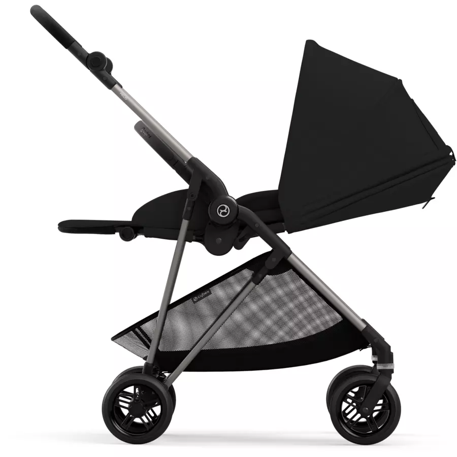 cybex GOLD Kinderwagen Melio Moon Black