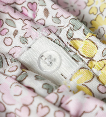 Name It Shorts - Modal - NmfHaile - Bright White/Lemon Baiser