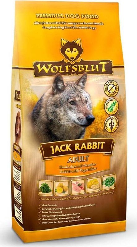 Wolfsblut - Hondenvoer - Jack Rabbit - Zonder Granen - 12kg
