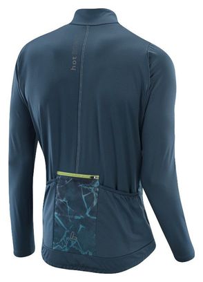 Maillot de cyclisme Loeffler à manches longues M / L / S Jersey Crush Hotbond® RF-Bleu