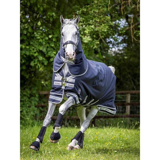 Deken LeMieux Turnout Arika Met Hals 200gr Donkerblauw