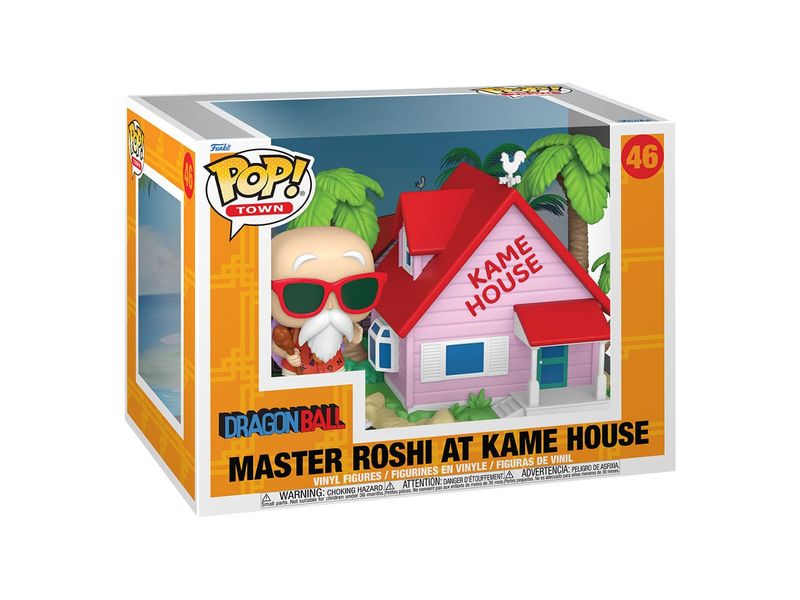 Funko Figur POP! Kame House mit Master Roshi (46) Sammelfigur aus dem Dragon Ball-Universum