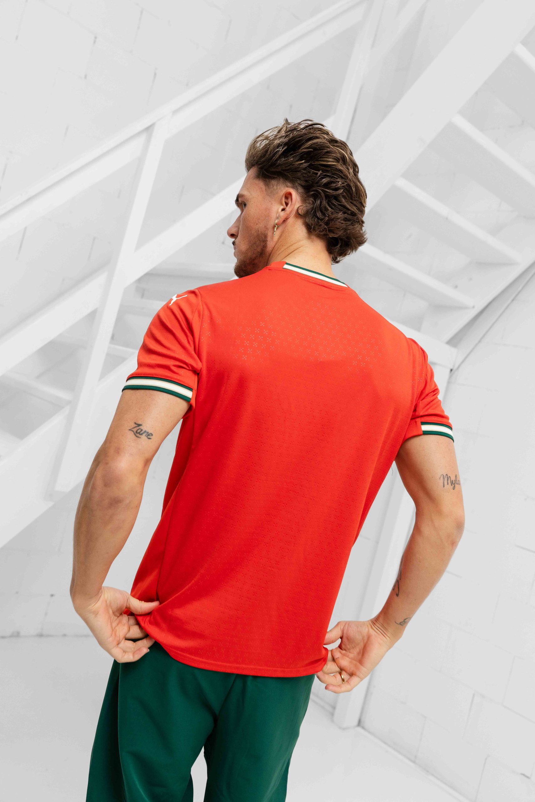 Portugal Thuis Shirt Heren Rood 2025/2026