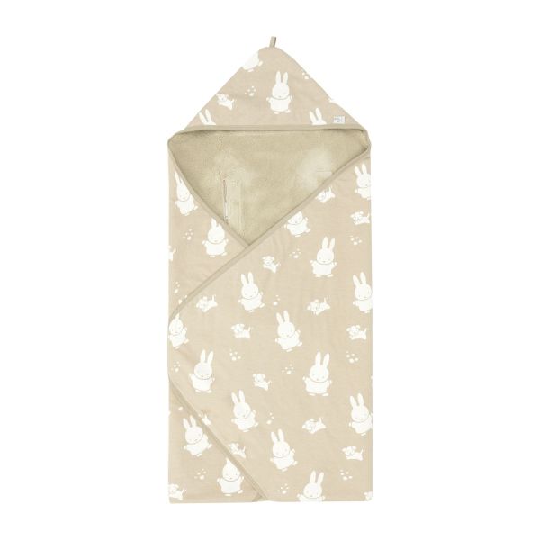 Jollein Miffy en Snuffy Wikkeldeken - Olive Green