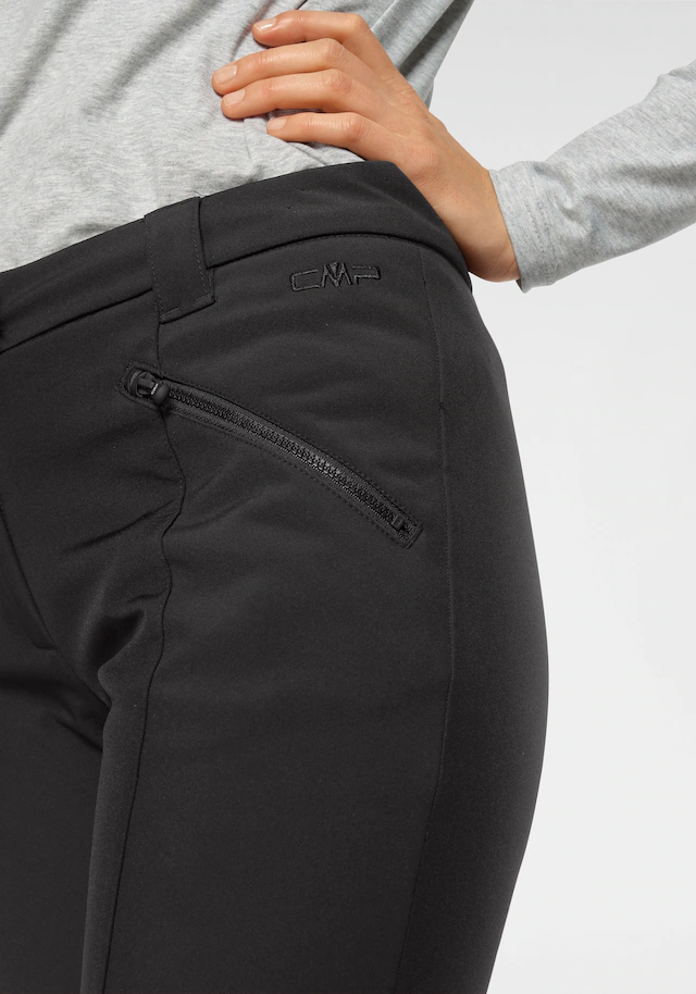 CMP Softshellhose »WOMAN LONG PANT«  Wasserabweisend & Windabweisend & Atmungsaktiv
