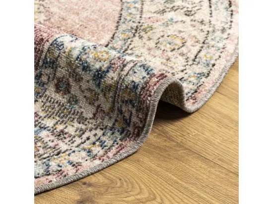 Tapis intérieur extérieur design vintage ø 120 cm