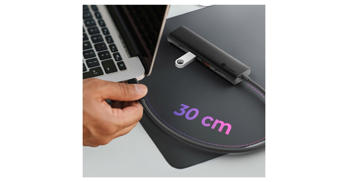 ICY BOXIB-HUB1437-CPD usb-hub