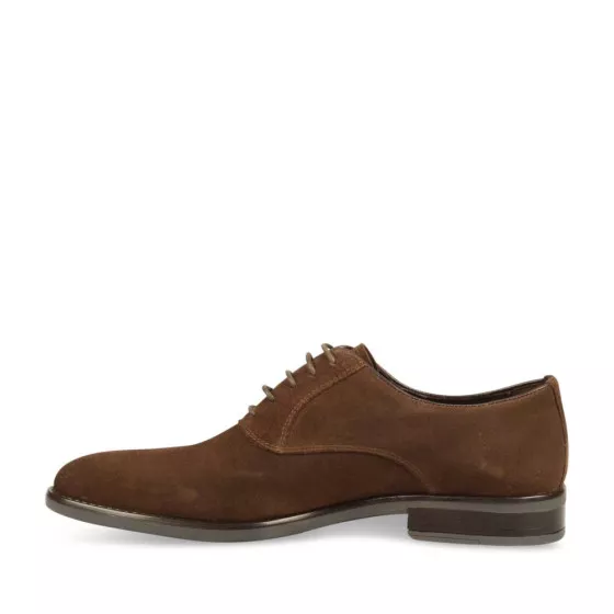 Derbies MARRON B-BLAKE CUIR