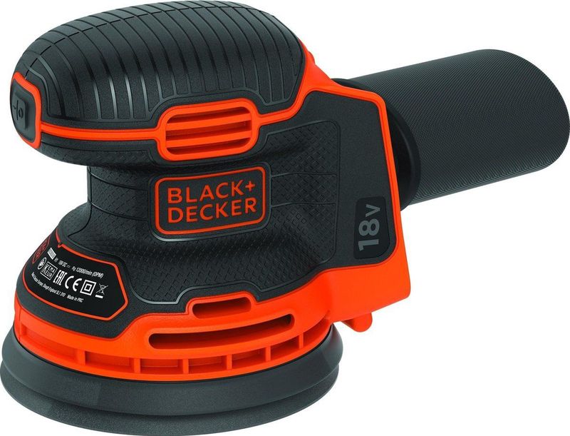 BLACK+DECKER BDCROS18N Schuurmachine - Zwart - 18V - Zonder Accu en Lader