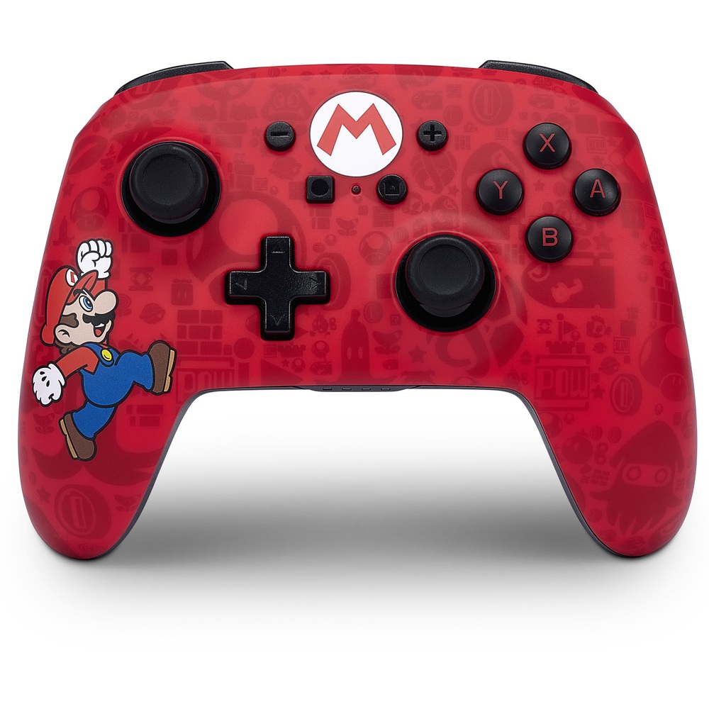 PowerA Enhanced Wireless Controller für Nintendo Switch – Here We Go Mario
