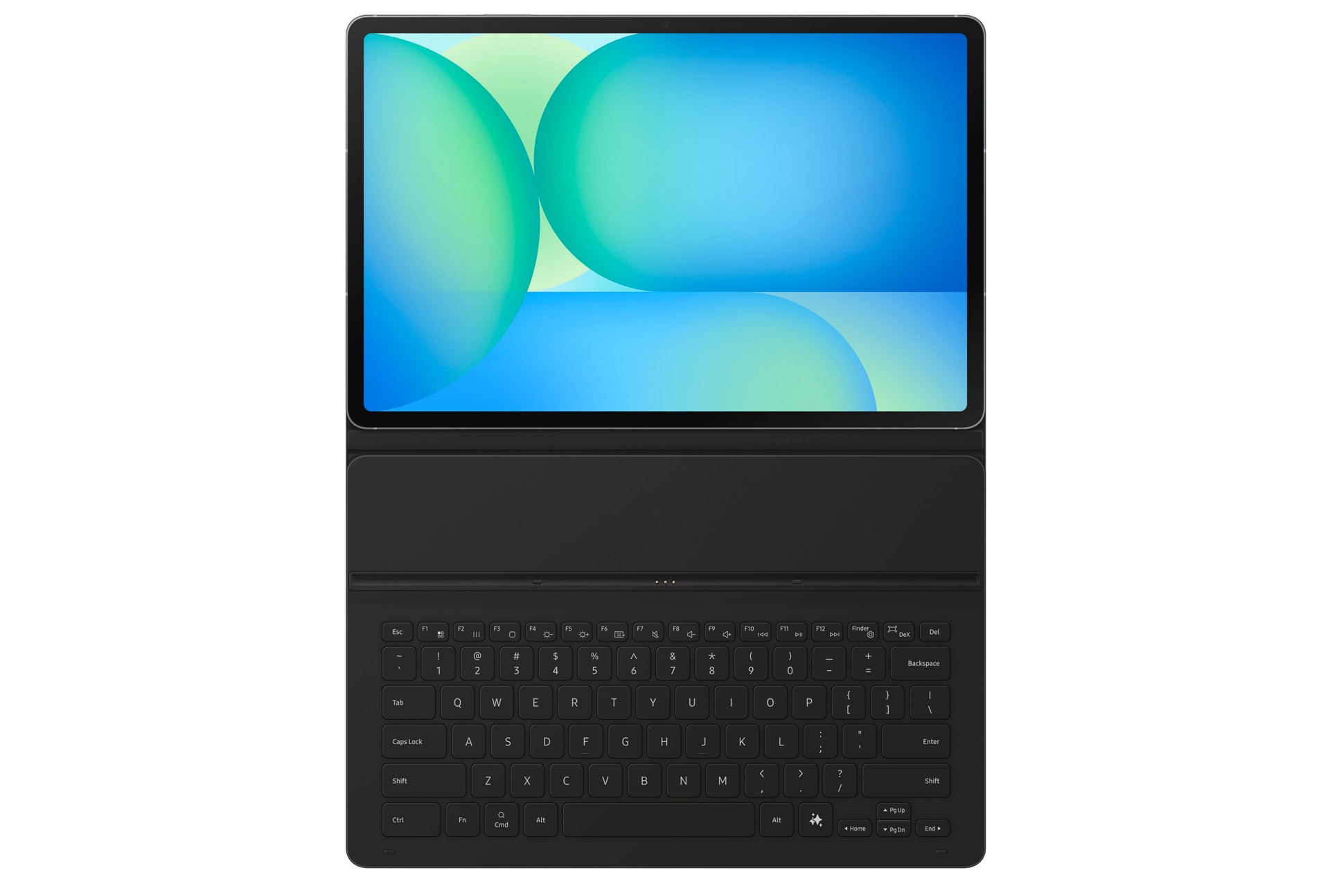 Samsung Tablet-Tastatur »Book Cover Keyboard Slim für Galaxy Tab S10 FE+« (Funktionstasten)