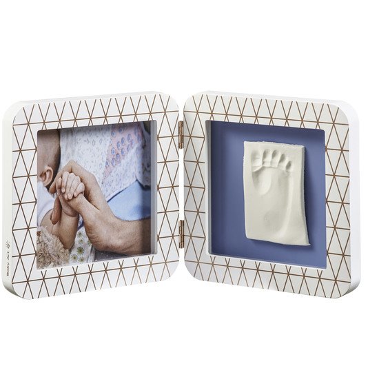 My Baby Touch cadre 2 volets   Blanc        de               Baby Art