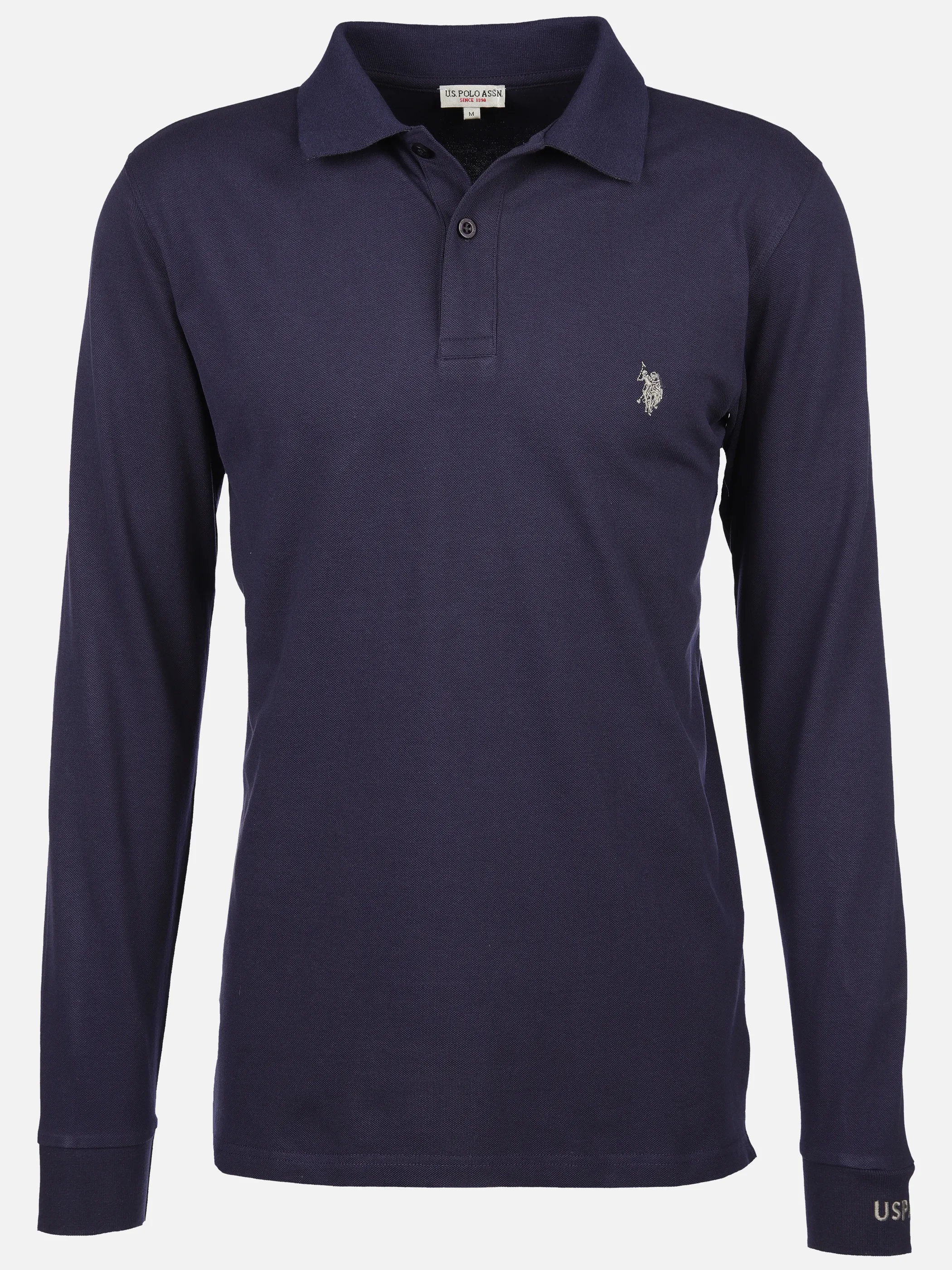 Herren Poloshirt mit langem Arm