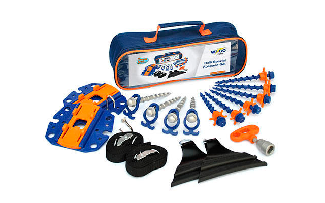 Wigo Peggy Peg Starter Set Spezial Abspann Set 6 teilig für Rolli