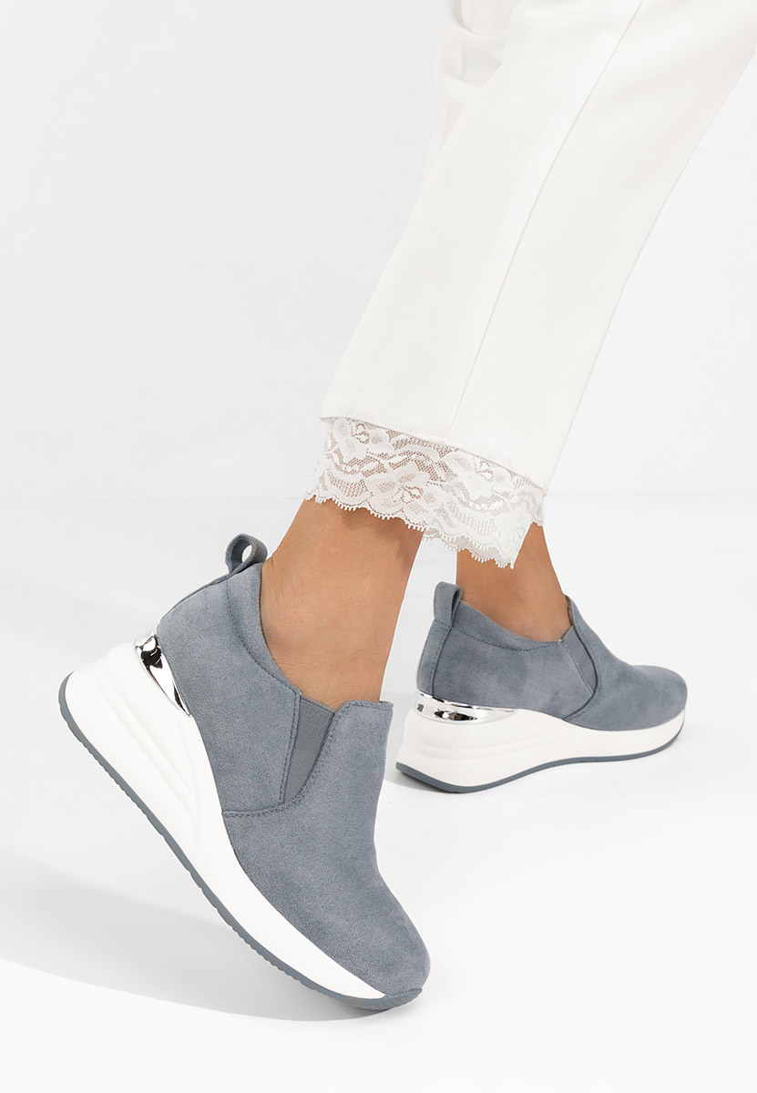 Chaussures casual à plateforme bleus Leanne