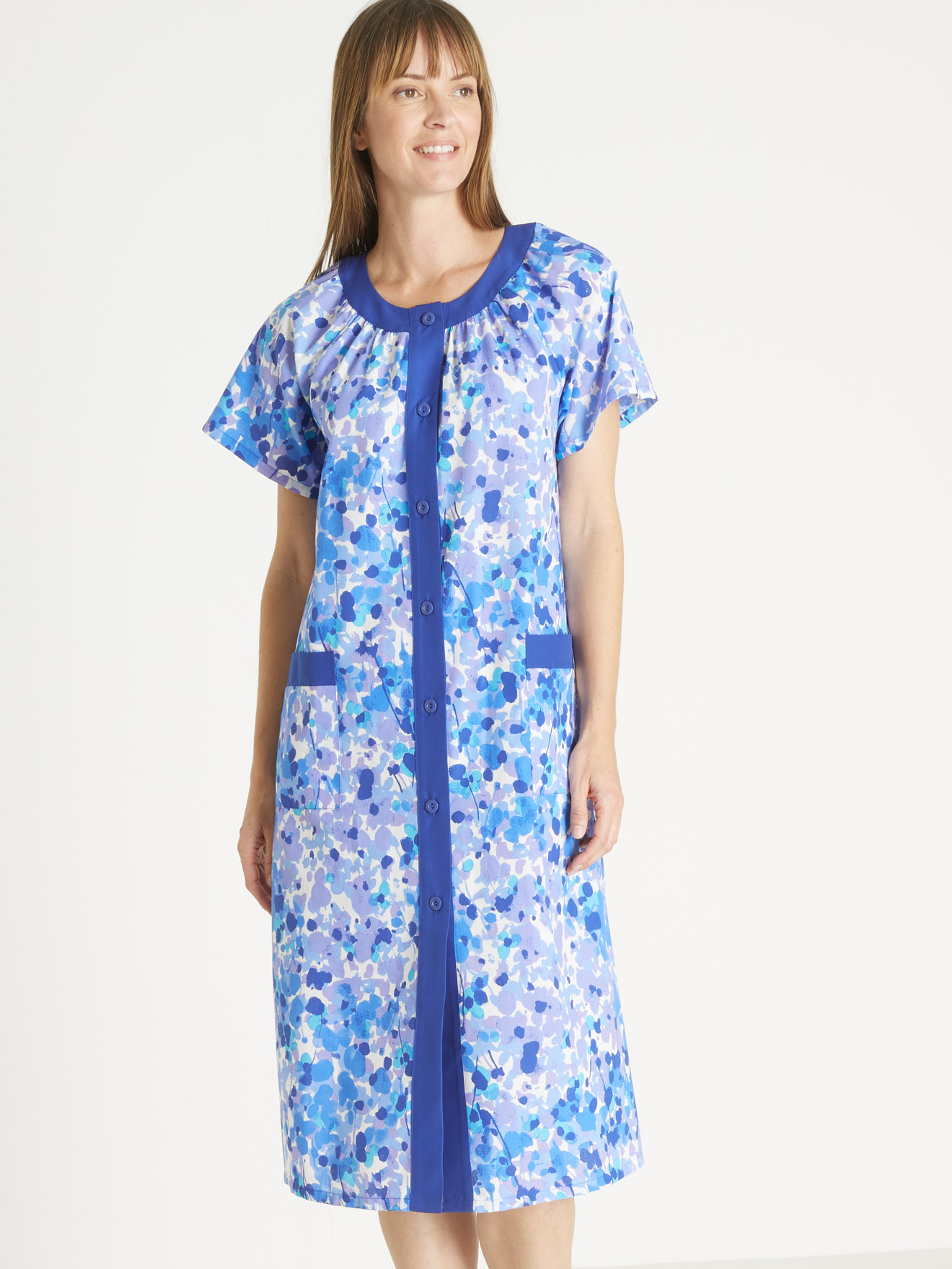 Tablier boutonné forme housse