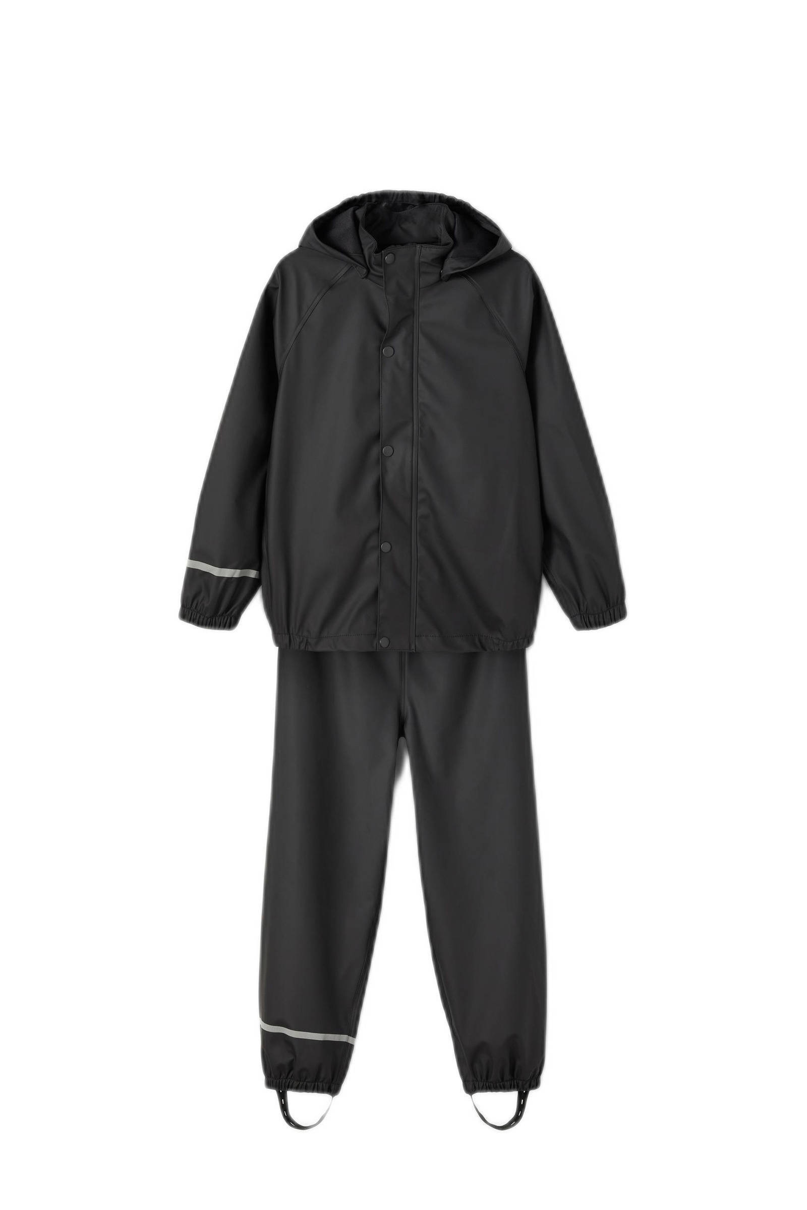 NAME IT kids regenpak Zwart