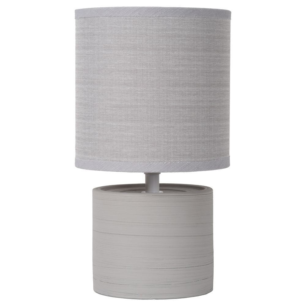 Greasby tafellamp, E14, hoogte 260 mm, grijs