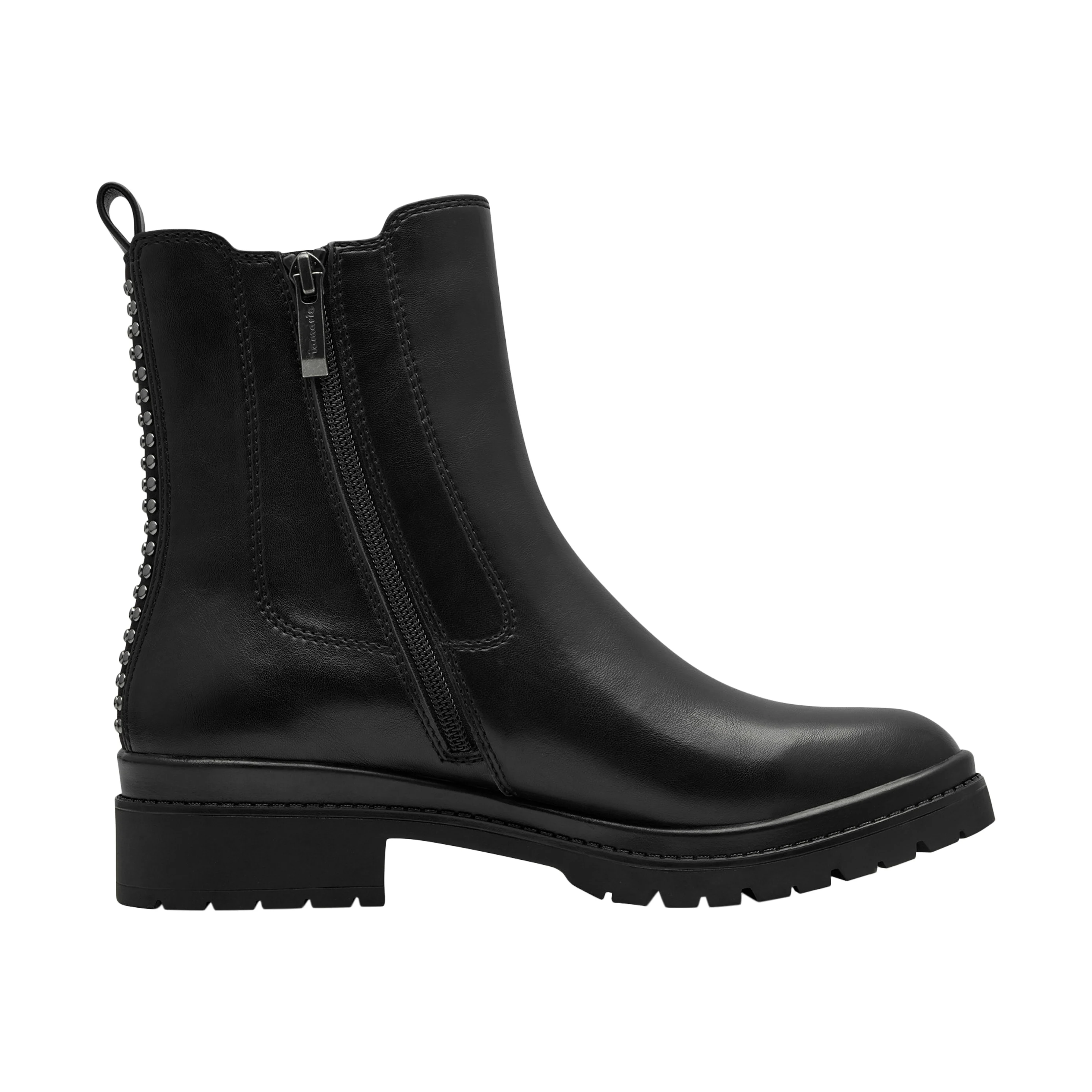 Bottines à zip | Noir