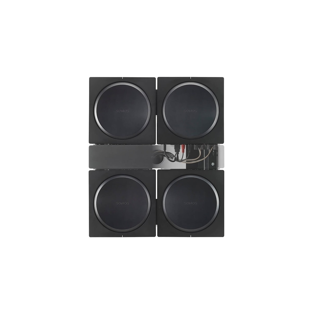 FLEXSON Veggfeste SONOS AMP 4x Svart