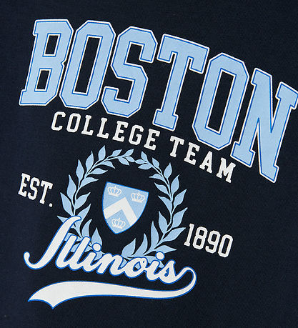 Name It T-Shirt - NkfVix - Navy Blazer/Boston