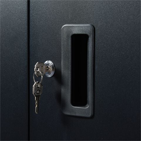 Aktenschrank mit Rollen 180cm