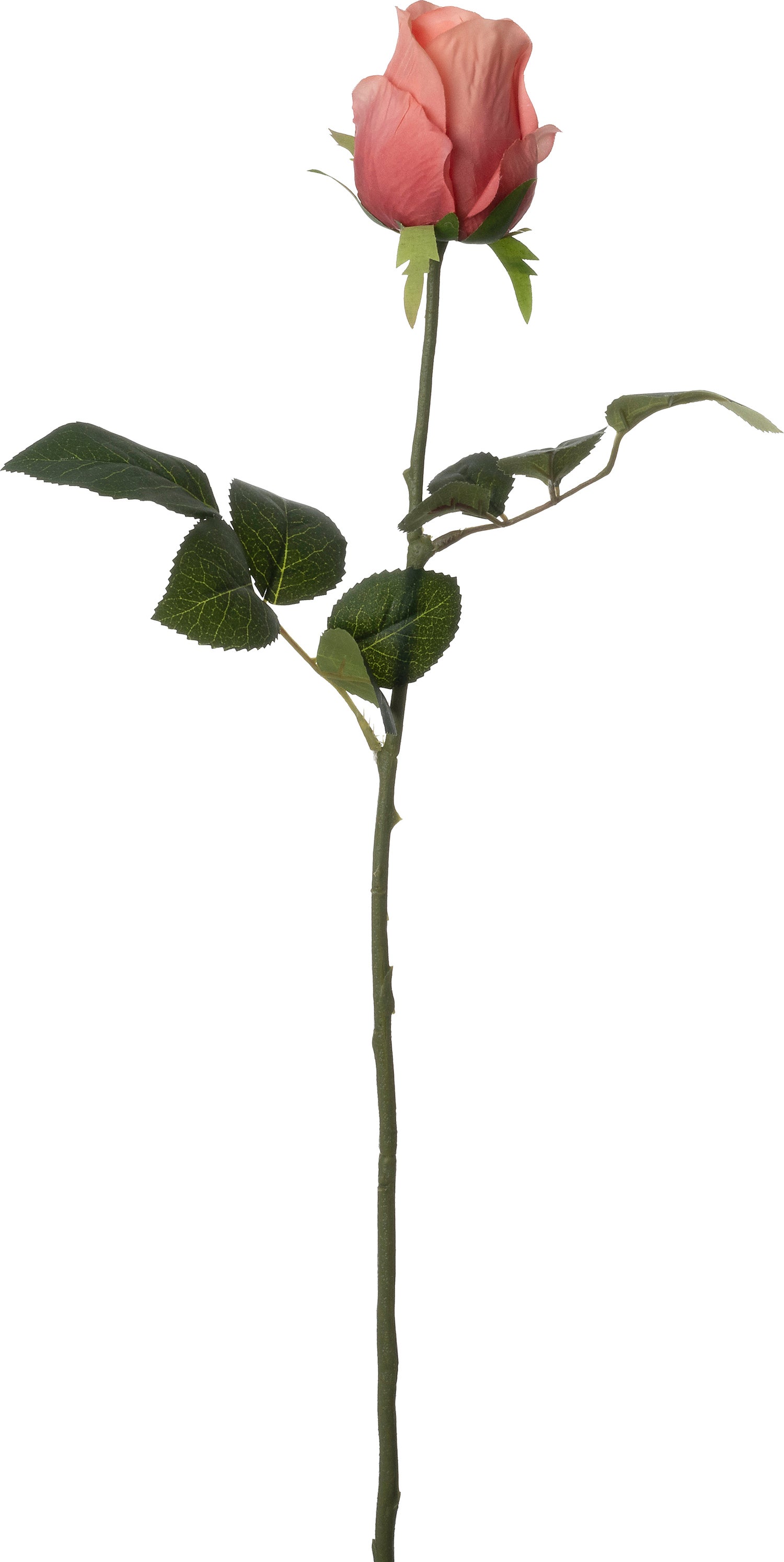 Intratuin kunstbloem Roos roze 68 cm