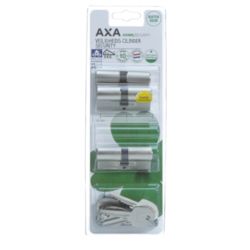 AXA veiligheidscilinder security 30-30mm SKG** gelijksluitend 3 stuks