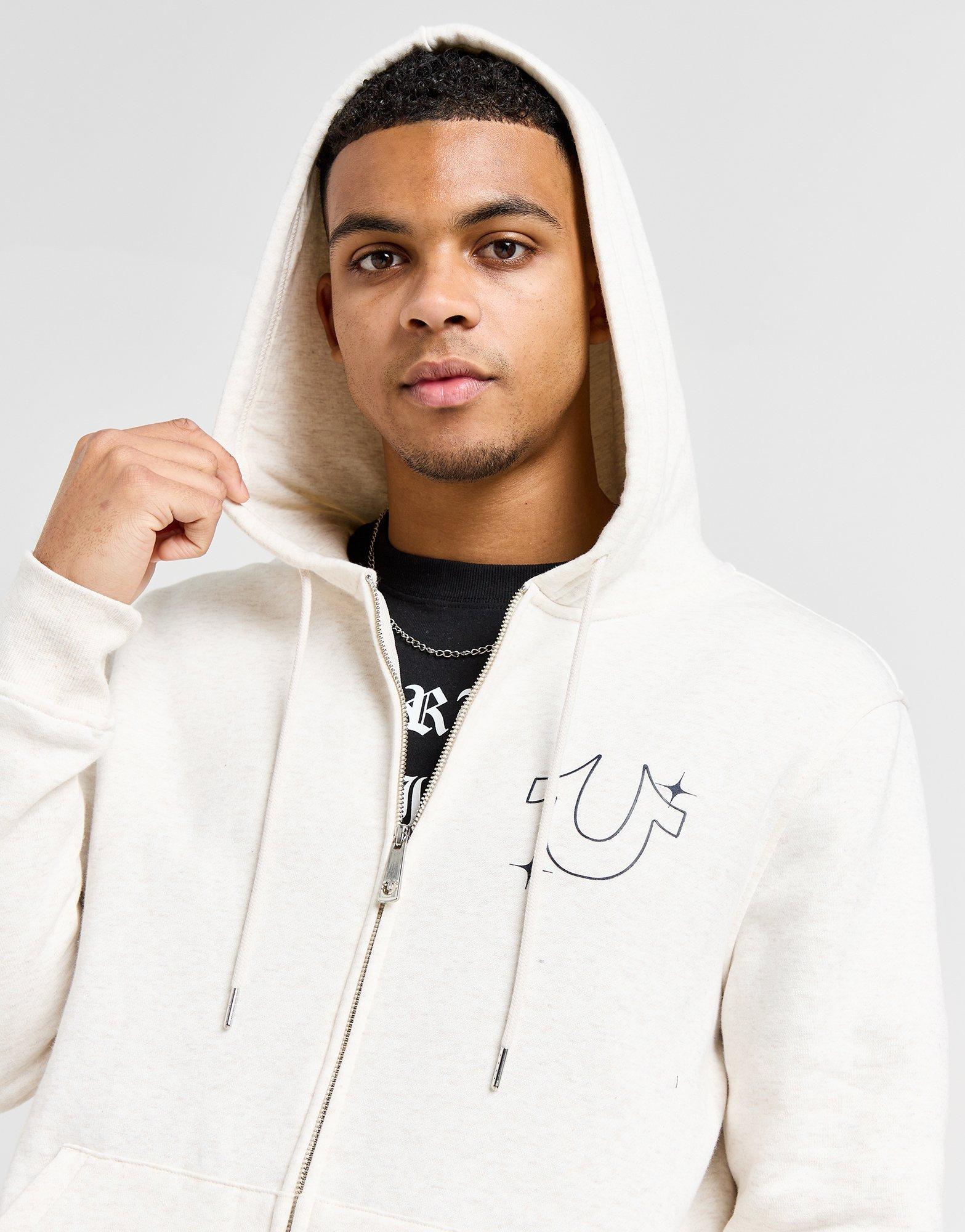 True Religion Sweat à Capuche zippé Buddha Homme