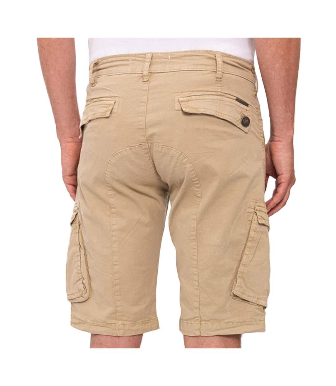 Bermuda Cargo Beige Homme Paname Brothers Betty