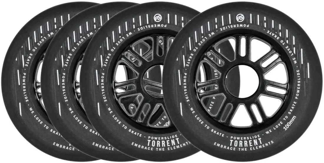 Powerslide Torrent Rain Inline Wheels 4-Pak - Hjul Speed