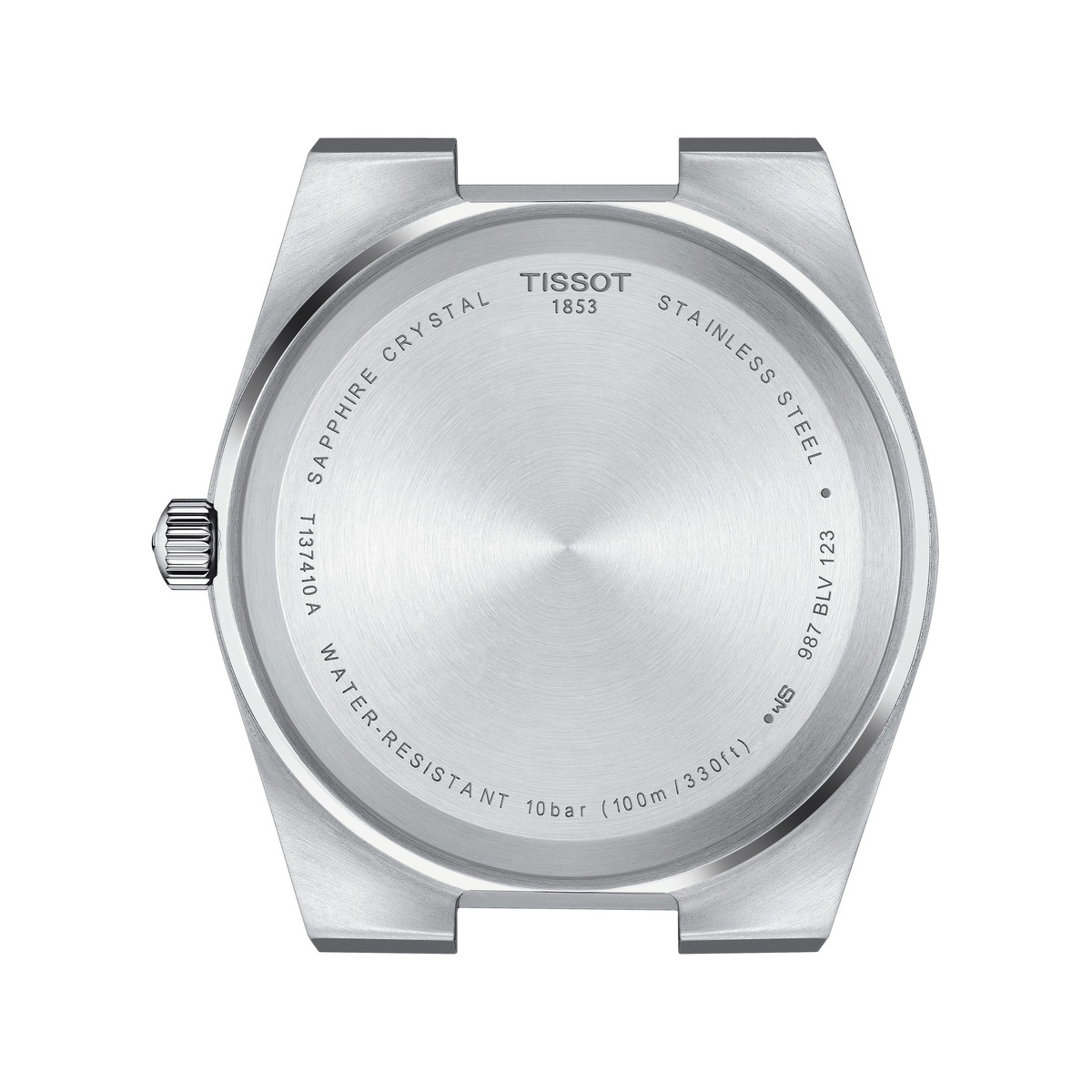 Montre TISSOT t-classic homme bracelet acier gris