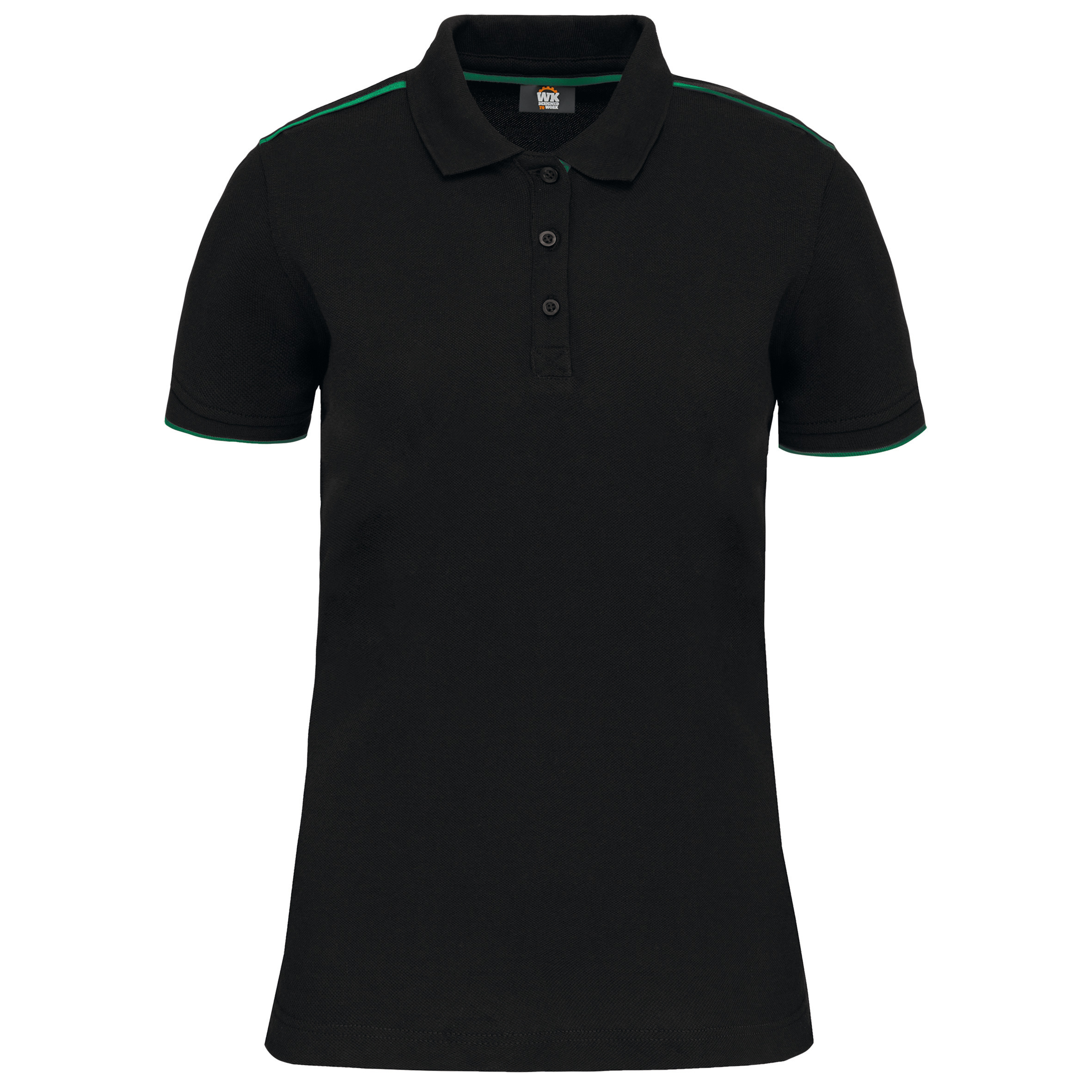 WK. Designed To Work WK271 - Polo manches courtes contraste DayToDay femme