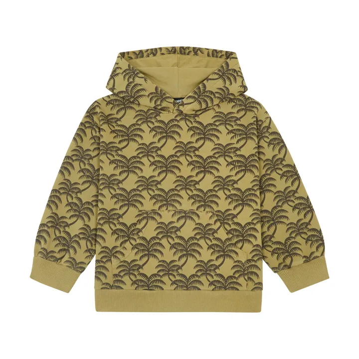 Hundred Pieces Sweat à Capuche en Coton Bio | Vert kaki