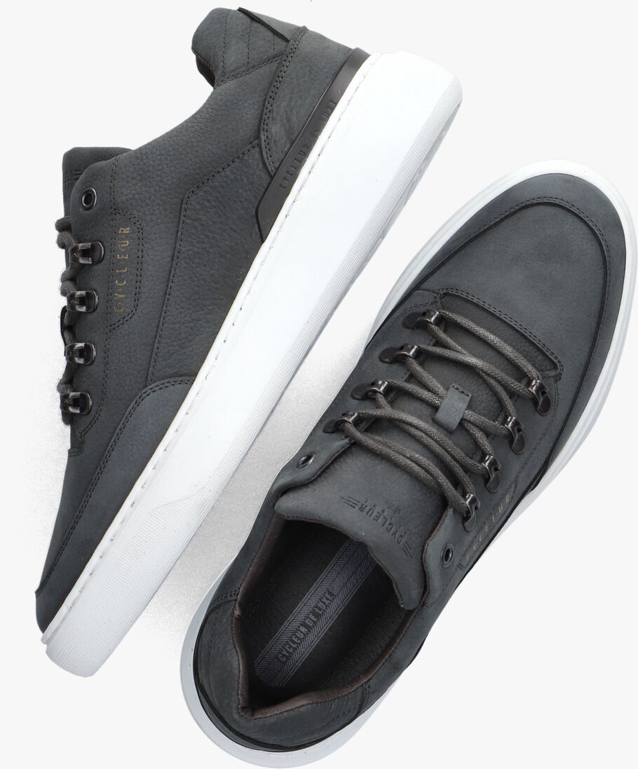 CYCLEUR DE LUXE grijze cycleur de luxe lage sneakers limit