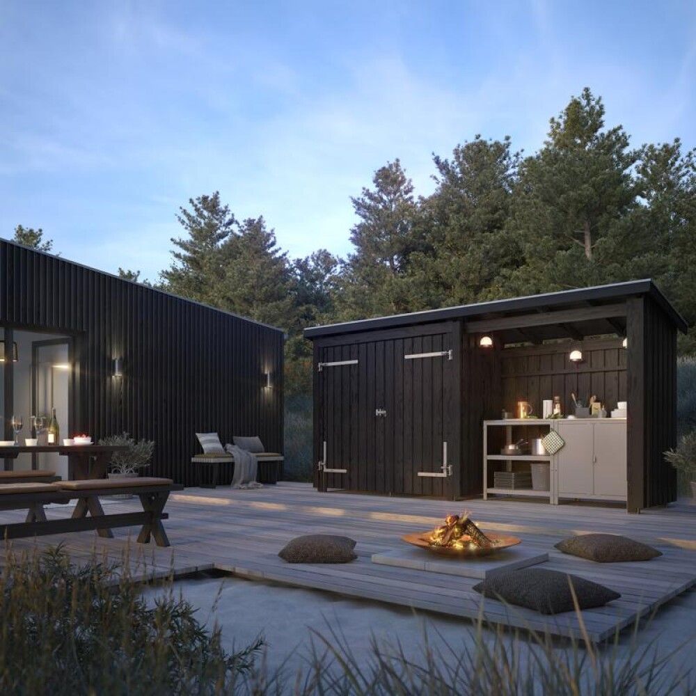 REDSKAPSBOD PLUS NORDIC 2 DOBBELDØR 4,7M²