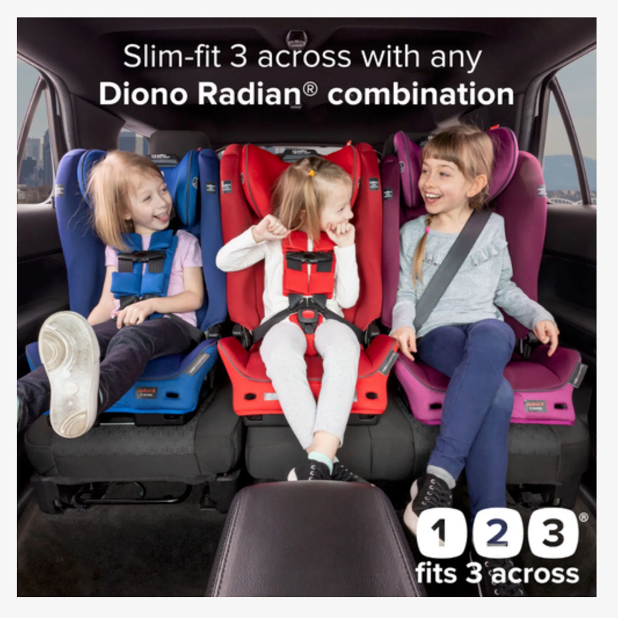 Diono Siège d'Auto Radian® 3RXT® SafePlus™ - Noir