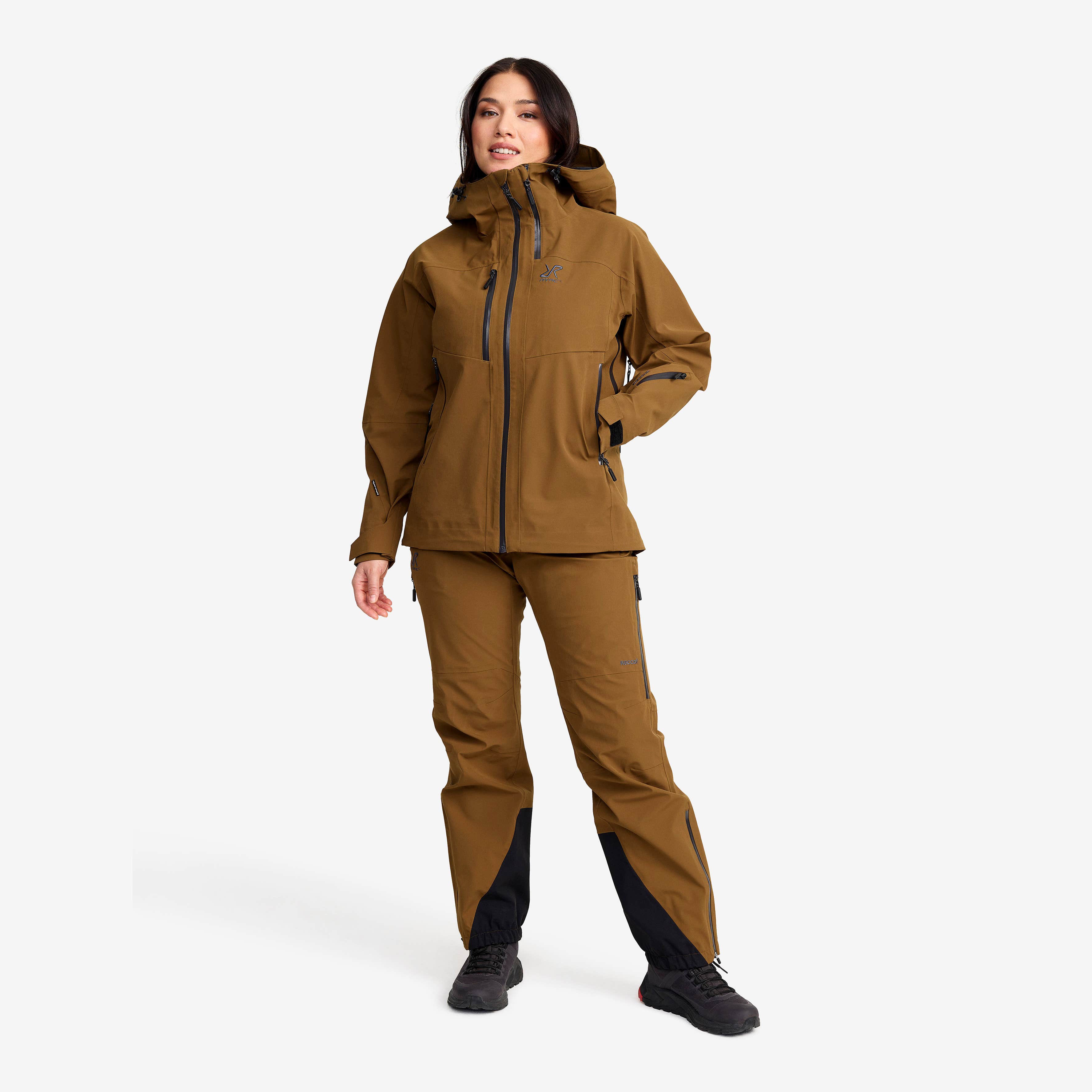 Cyclone 3L Shell Pants Dame Rubber
