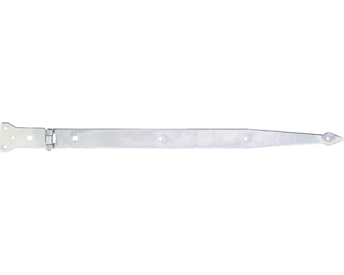 Zware werpstrop type 64, 600 x 45 mm, verzinkt, dikfilm gepassiveerd