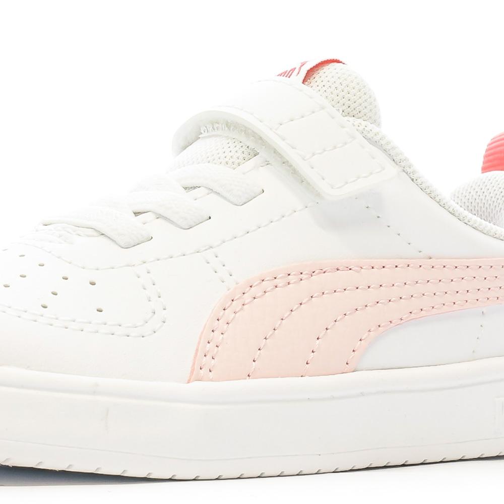 Puma Baskets Blanche/Rose Fille Puma Rickie
