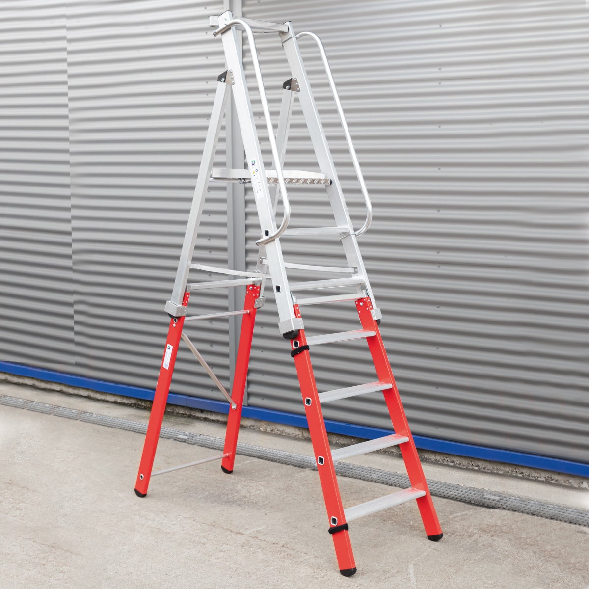 MUNK Insert Plus 4 treden voor plug-in platformladders