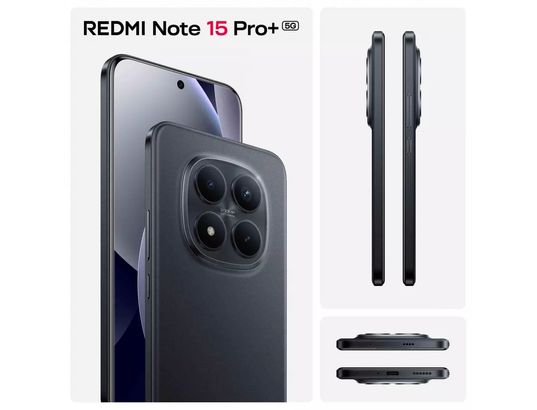 XIAOMI - Smartphone Redmi Note 15 Pro Plus Pro+ 12GB 512GB Black