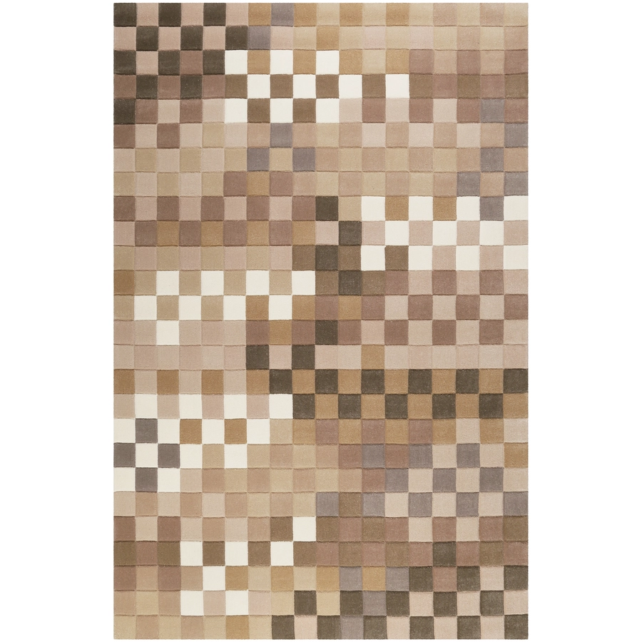 Esprit Kurzflorteppich Pixel beige