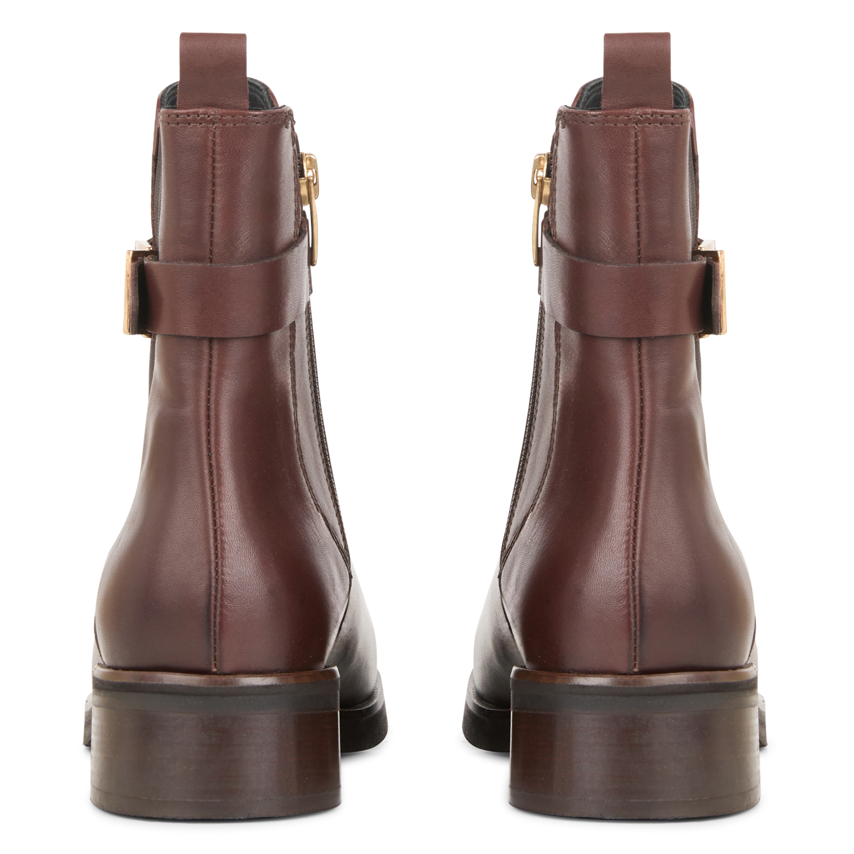 CHARLOTTE - Bottines en cuir | Marron