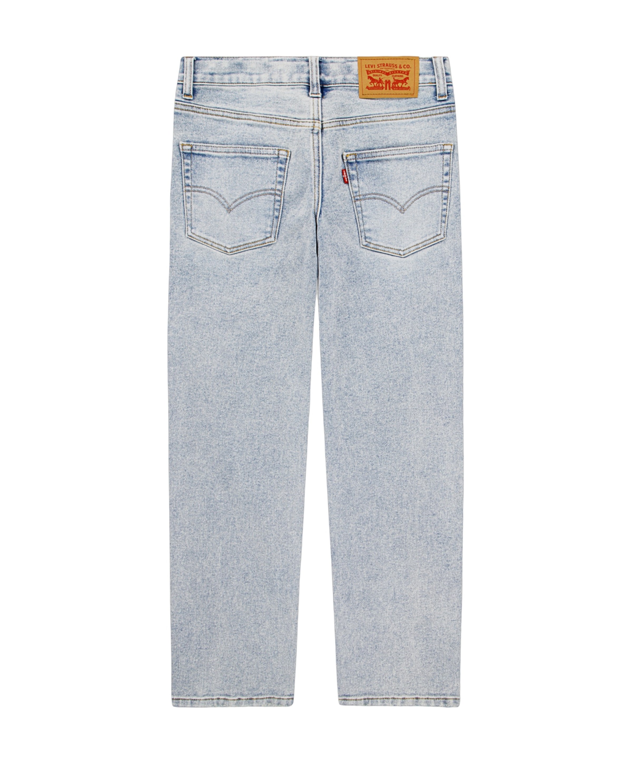 Levi's LVB stay loose taper jeans jongens jeans blauw
