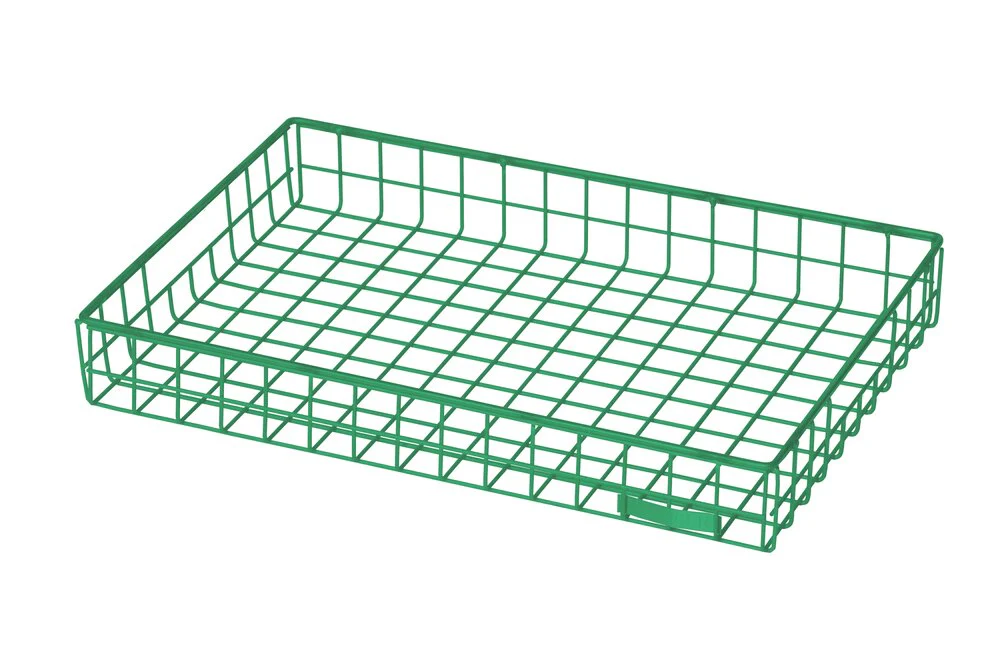 Kalager Design  Wire bakke, stor - Signal Green