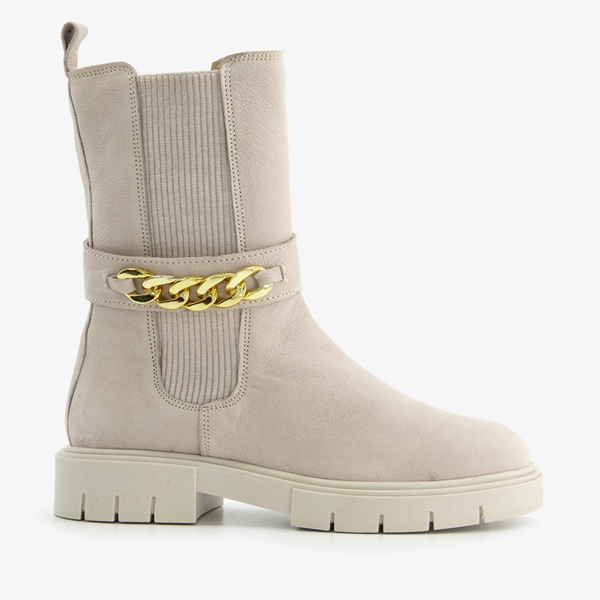Groot leren meisjes chelsea boots